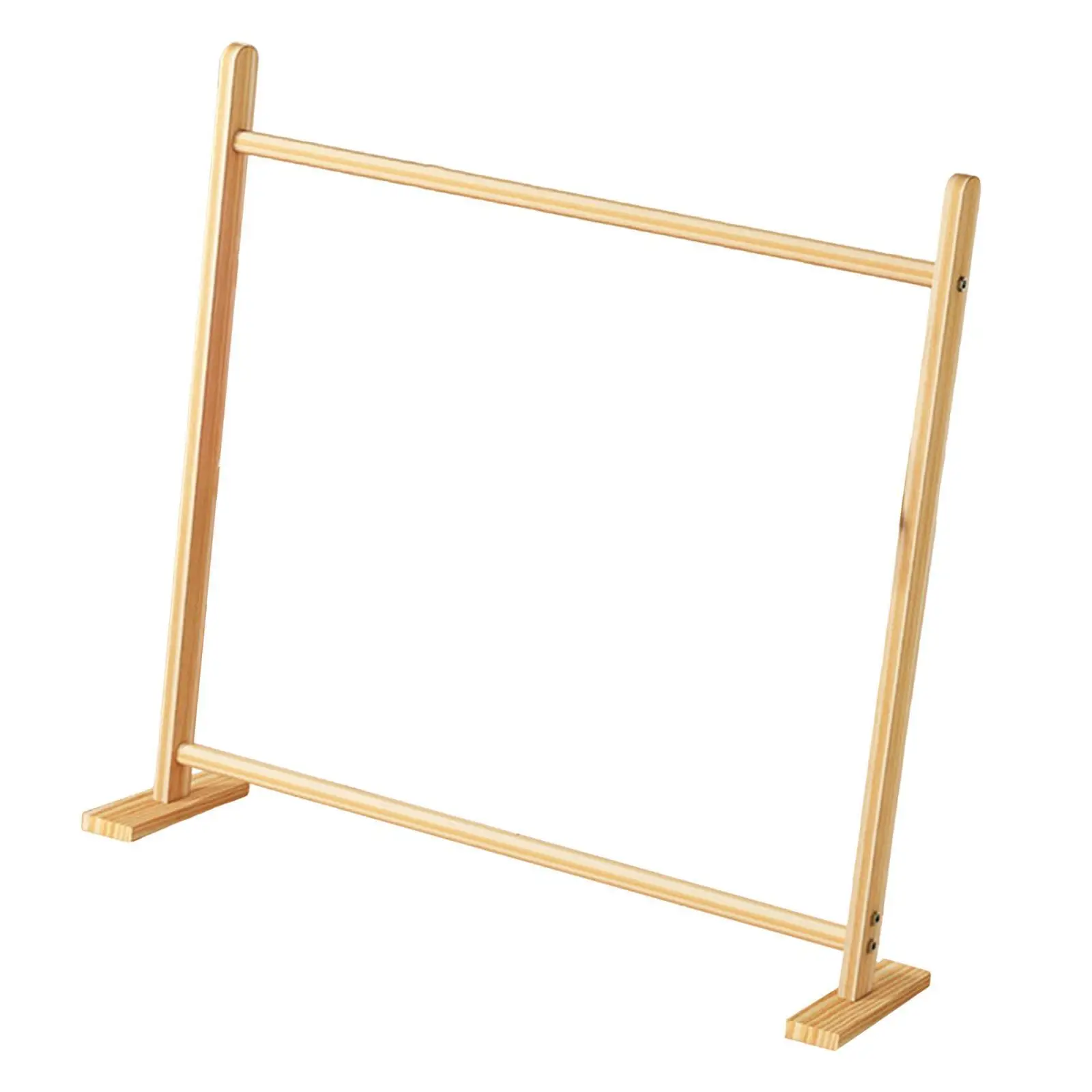 Pet Clothing Rack Stable Hanging Clothes Storage Organizer Multifunctional Wooden Portable Pet Hanger for Dogs Cats Hats Bedroom