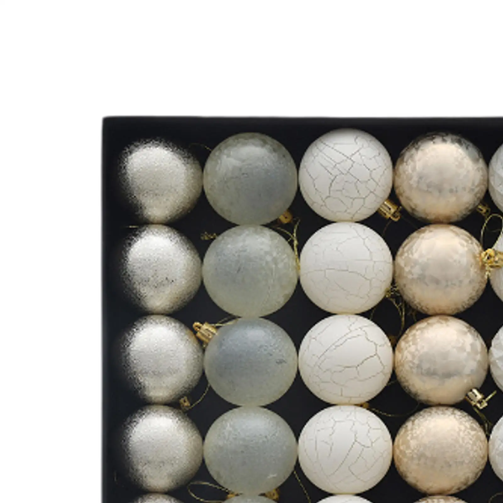 25 Pieces Hanging Balls, Shatterproof Reusable Xmas Tree Baubles, Christmas Ball Ornaments for Graduation Party Outdoor Decor - imagen 5