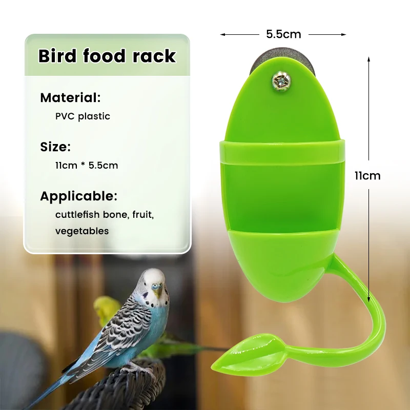 Alimentador de loros para mascotas, jaula colgante, contenedor de frutas y verduras, soporte para taza de alimentación, jaula para pájaros, alimentador, accesorios, suministro - imagen 5