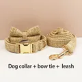 Bow Collar Leash Set
