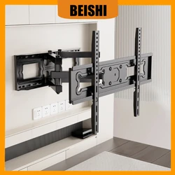 Soporte pared TV giratorio 32-70" - Brazo articulado extensible 35kg