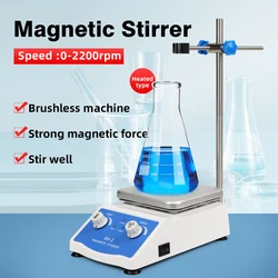 Agitador magnético con calefacción para laboratorio 200ml