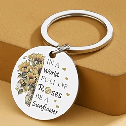 Llavero coleccionable girasol para amantes de gatos – Regalo exclusivo