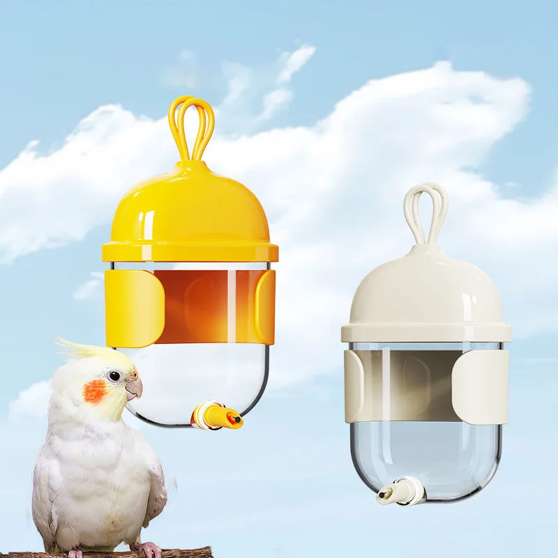 Bebedero antiderrames para aves: pinball para loros y periquitos - imagen 5