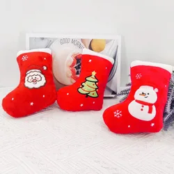 Juguete peluche navideño con chirriador para perros