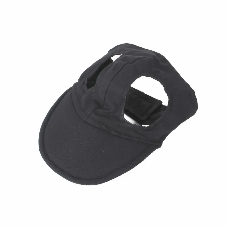 Visera de Sol para mascotas pequeñas, gorra de béisbol con estampado de flores para perros, accesorios para exteriores, sombrero para el sol, suministros para mascotas, color sólido, Verano - imagen 4