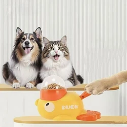 Dispensador de golosinas para gatos y perros - pato interactivo