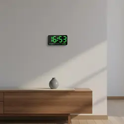 Despertador digital LED con termómetro de ambiente para gatos y perros