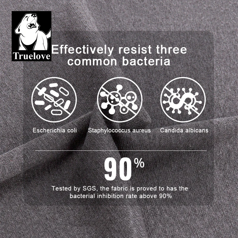 Truelove-abrigo antibacteriano para mascotas, abrigo suave y transpirable con hebilla ajustable, Material refractivo, nuevo diseño, TLG2521 - imagen 2
