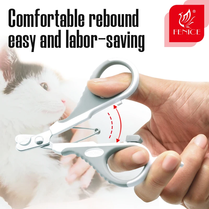 Fenice – ciseaux à ongles pour animaux domestiques, accessoires de toilettage pour chiens, chats, oiseaux, lapins - imagen 4