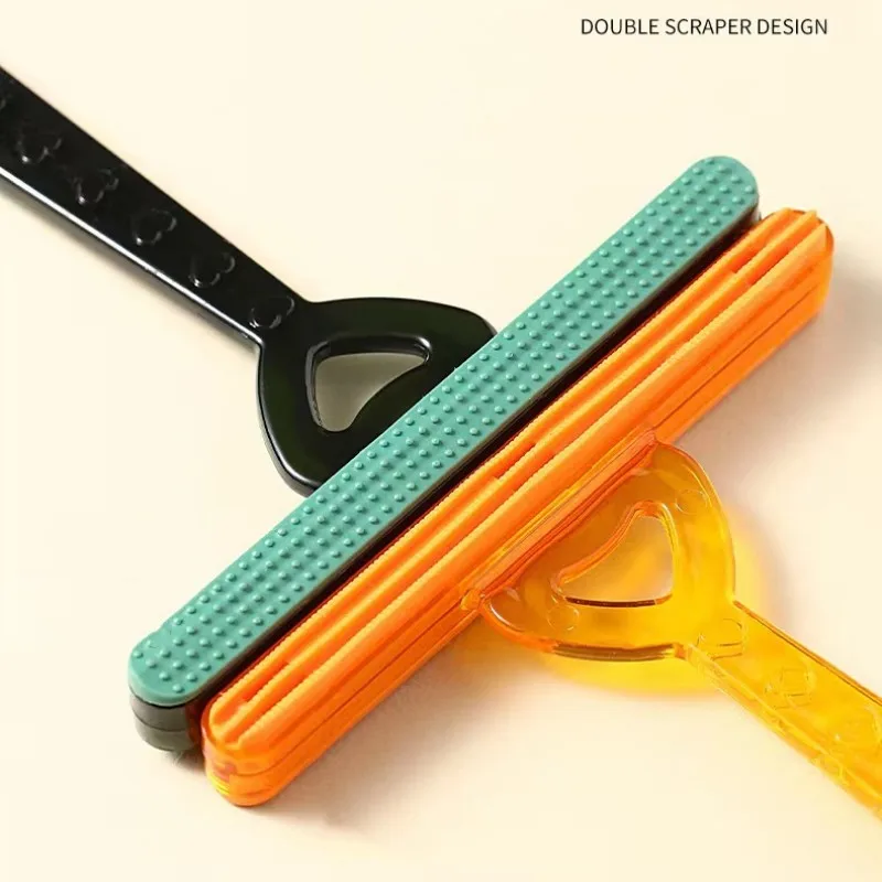 Cepillo removedor de pelo de mascotas para gatos, doble cara, recolector de lana, afeitadora portátil, raspador de pelo, productos para mascotas - imagen 4