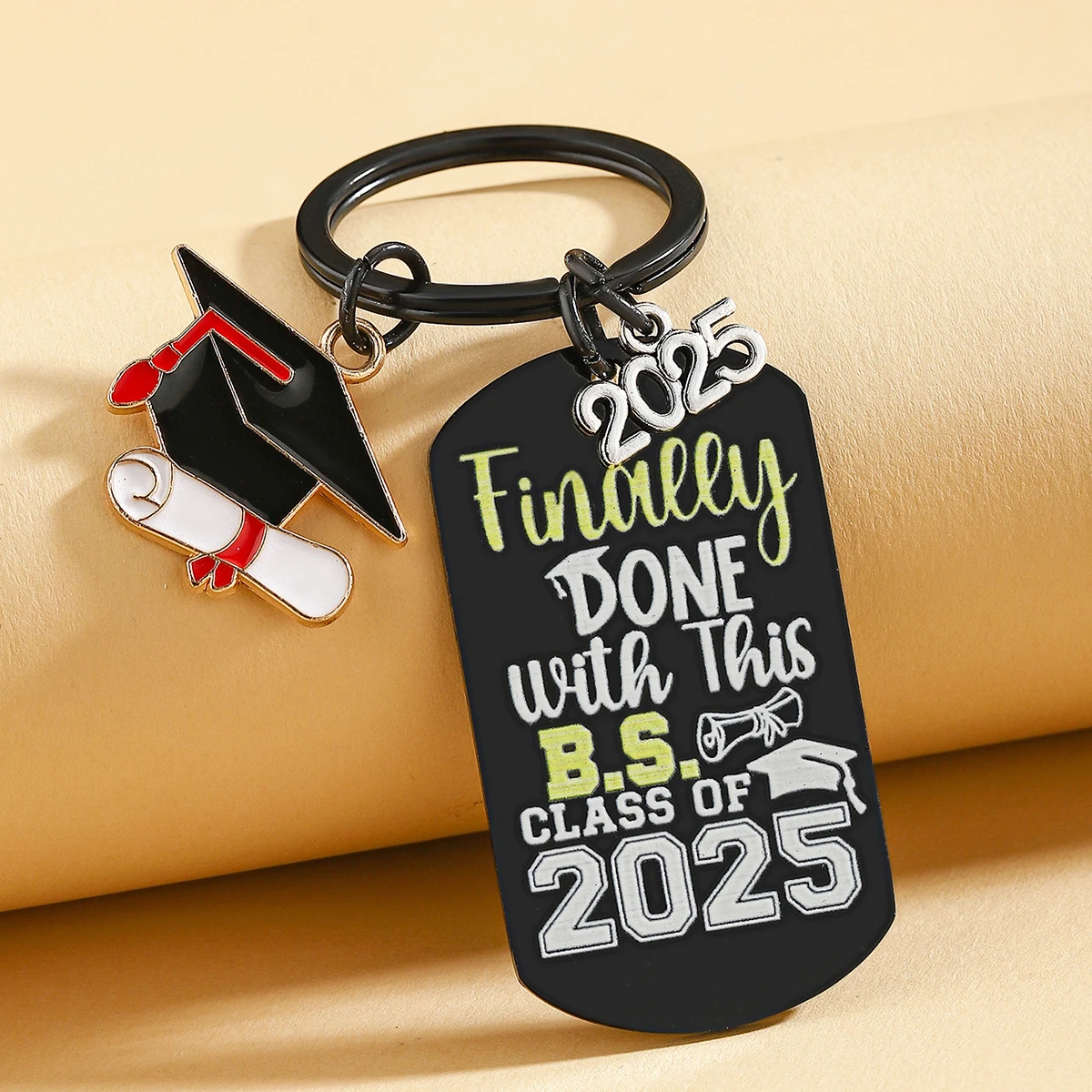 Clase de 2025 Decoración de graduación Regalo de graduación universitario para su señora Llavero avanzado 2025 para su hija hijo - imagen 4