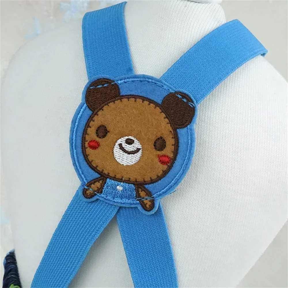 Pañales reutilizables para perros, ropa interior femenina, calzoncillos con tirantes ajustables, pantalones fisiológicos con estampado de dibujos animados para cachorros y niñas - imagen 5