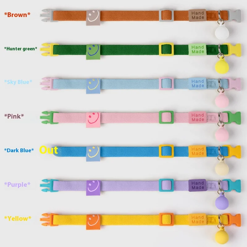 Collar reflectante ajustable para gatos, collar de verano para mascotas con hebilla de seguridad, elegante accesorio Bandana para gatitos y gatos - imagen 4