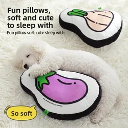 Cojín verduras y frutas para perros y gatos – Juguete suave antiaburrimiento