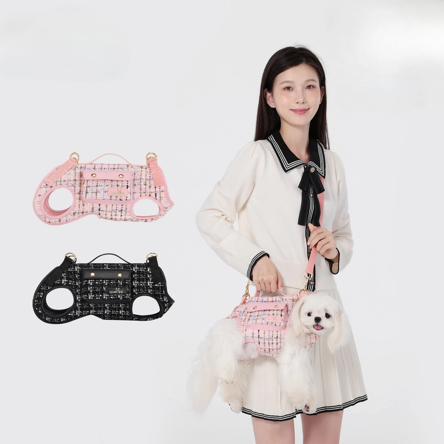 Mochila para perros y gatos horizontal, compacta y ligera, de viaje - imagen 4