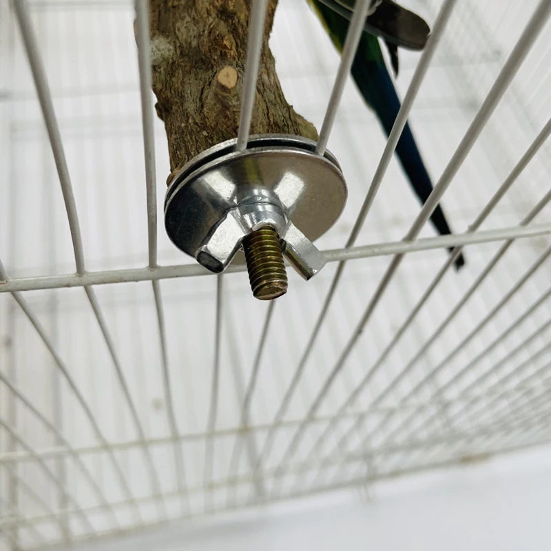 Barra de molienda de pico de garra de pájaro de 10/15/20 cm, palo de pie, suministros para pájaros, accesorios para jaula, estación de molienda de pie - imagen 3