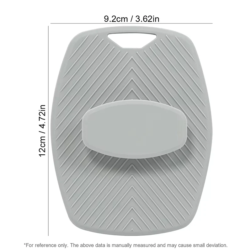 Cepillo exfoliante de silicona suave, limpiador Manual de limpieza corporal, ducha, masaje suave, cepillo de baño para hombres - imagen 2