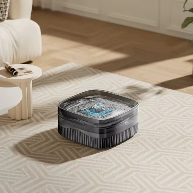 Fuente de agua para perros y gatos, dispensador de agua automático grande para mascotas de 5,5 L, fuente de agua para gatos, dispensador de cuencos de agua para perros, multimascota - imagen 2