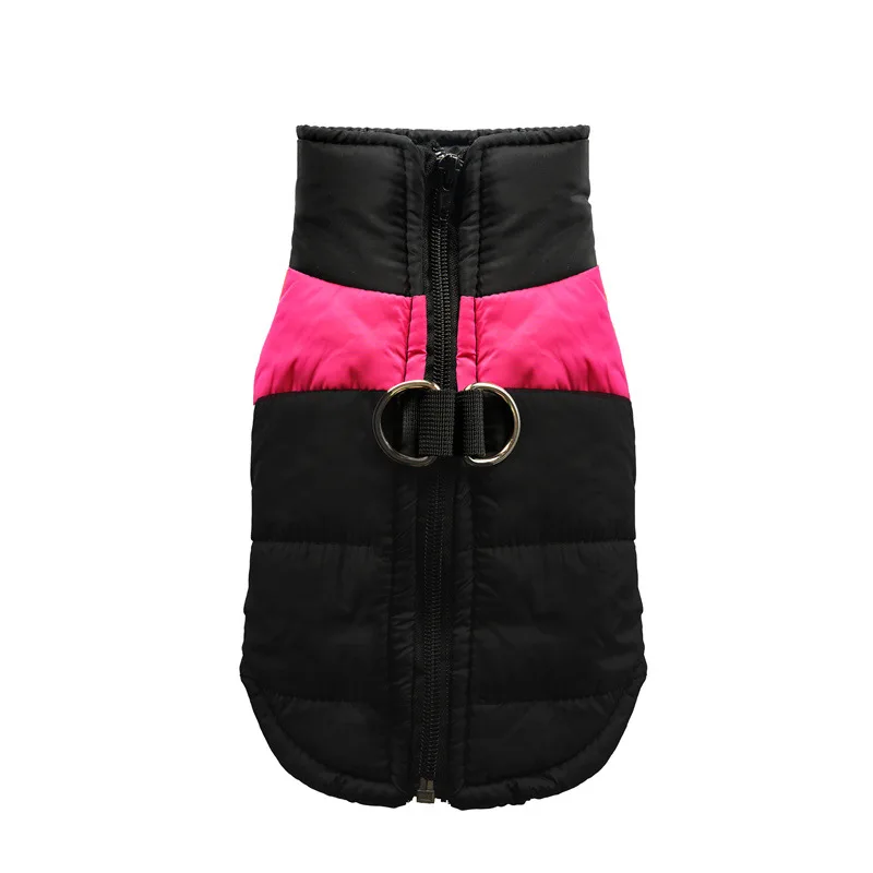 vest pink black