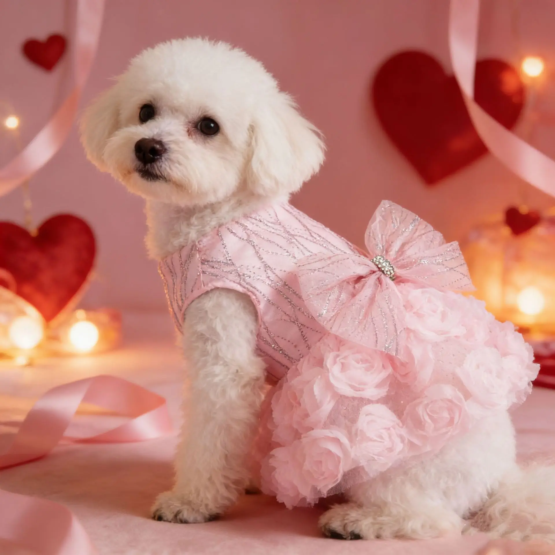 Vestido de tul para perro pequeño - Princesa Chihuahua y Yorkie - imagen 3