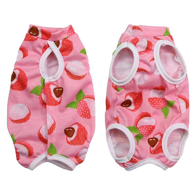 Ropa de destete para gatos, chaleco elástico transpirable, ropa de protección para heridas, traje de destete suave antiácaros, suministros para mascotas - imagen 4