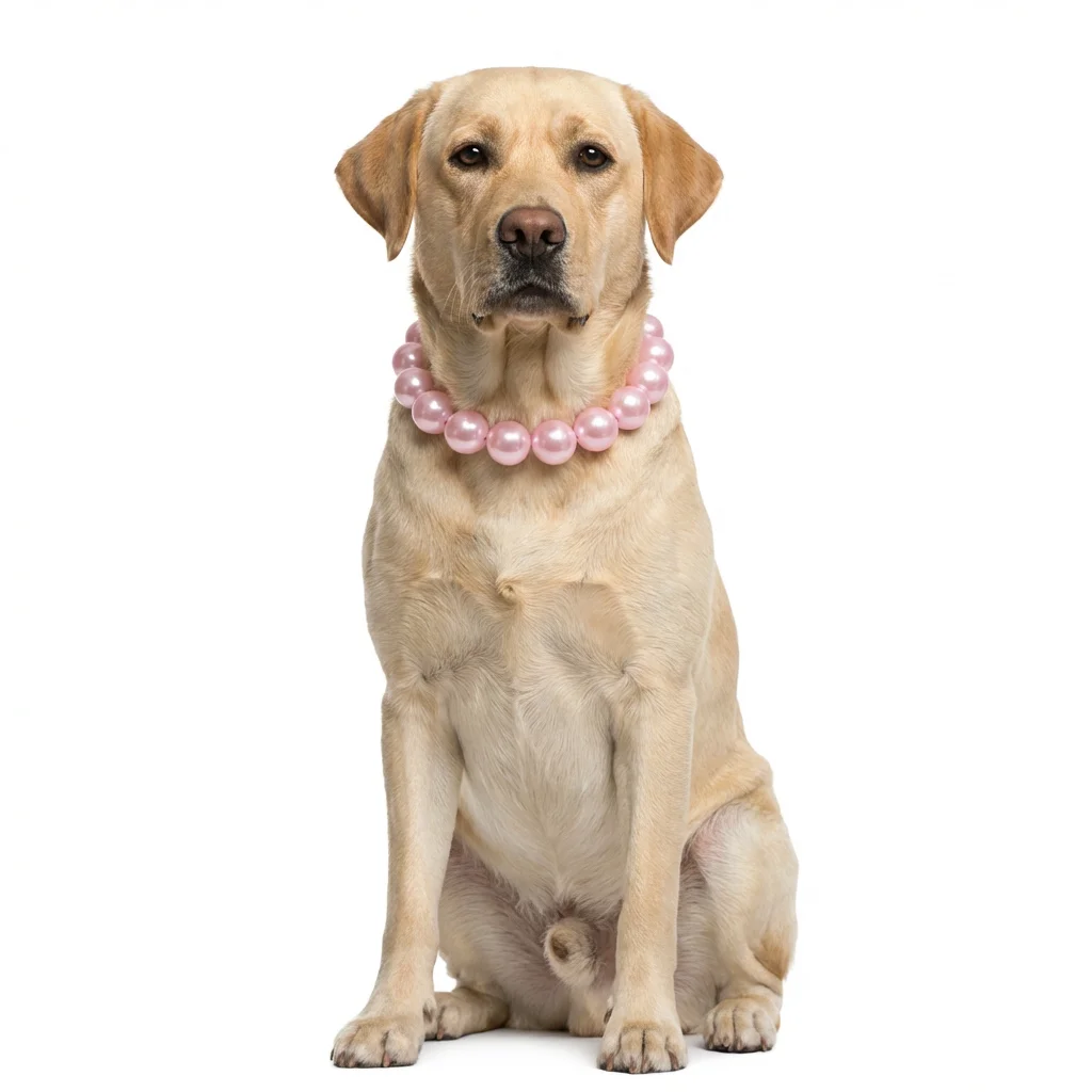 Collar de perlas elegante para perros: diario, eventos y fotos - imagen 3