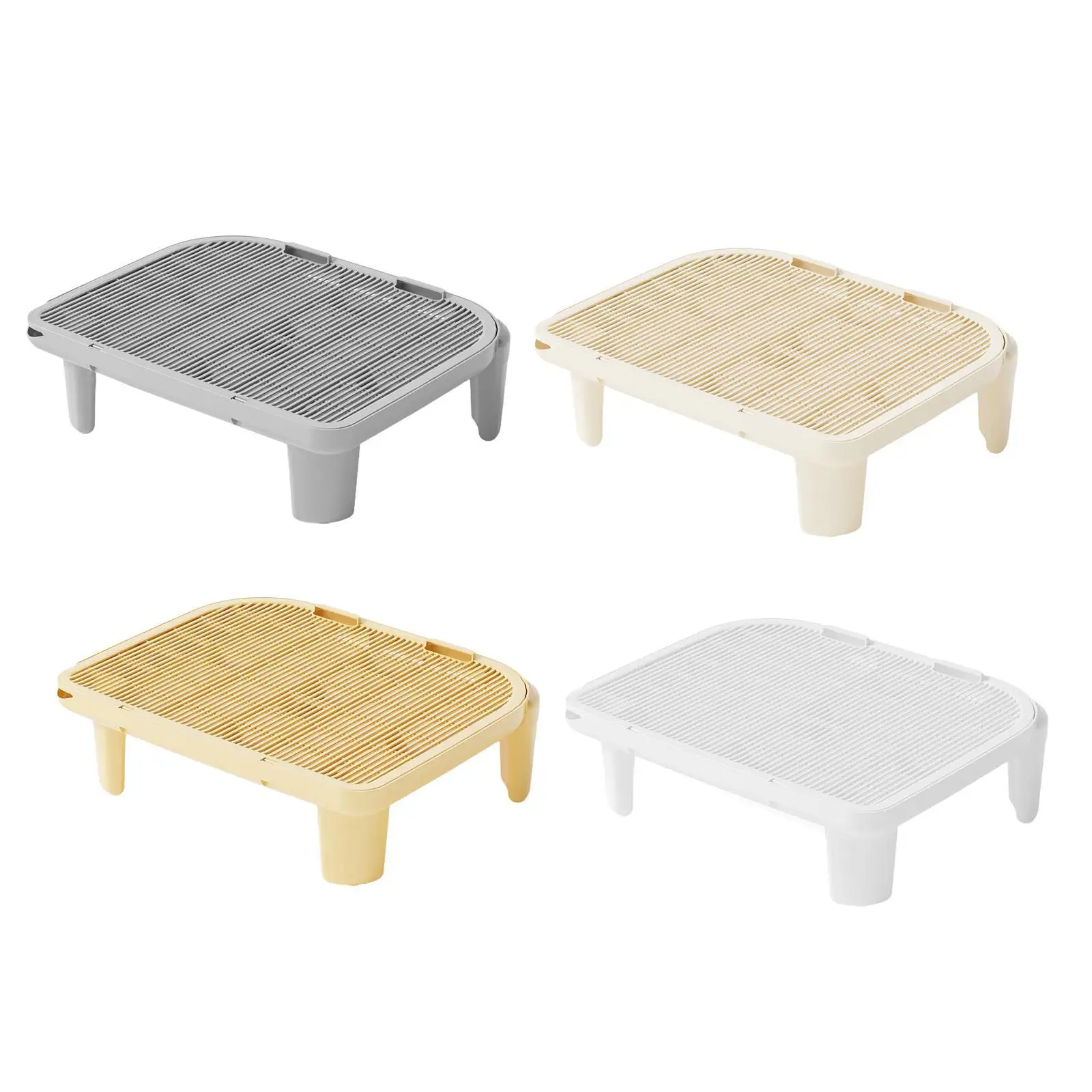 Cat Litter Ramp Kitten Litter Box Footboard for Lavatory Bathroom Bedroom