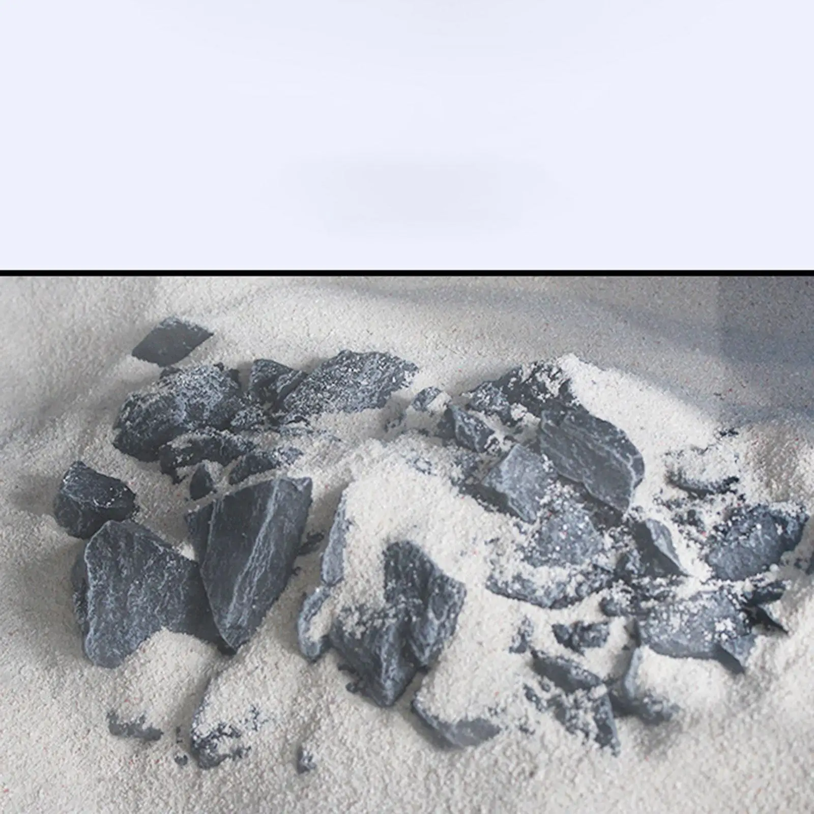 PU Material Artificial Rock Ornament Realistic Highly Simulation Decorative Lightweight for Terrariums Settings Multipurpose