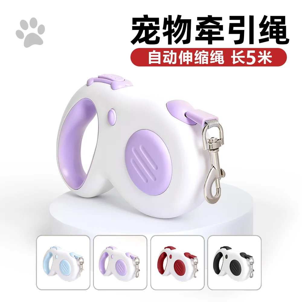 Correa retráctil extensible para perros – Automática para paseo - imagen 3