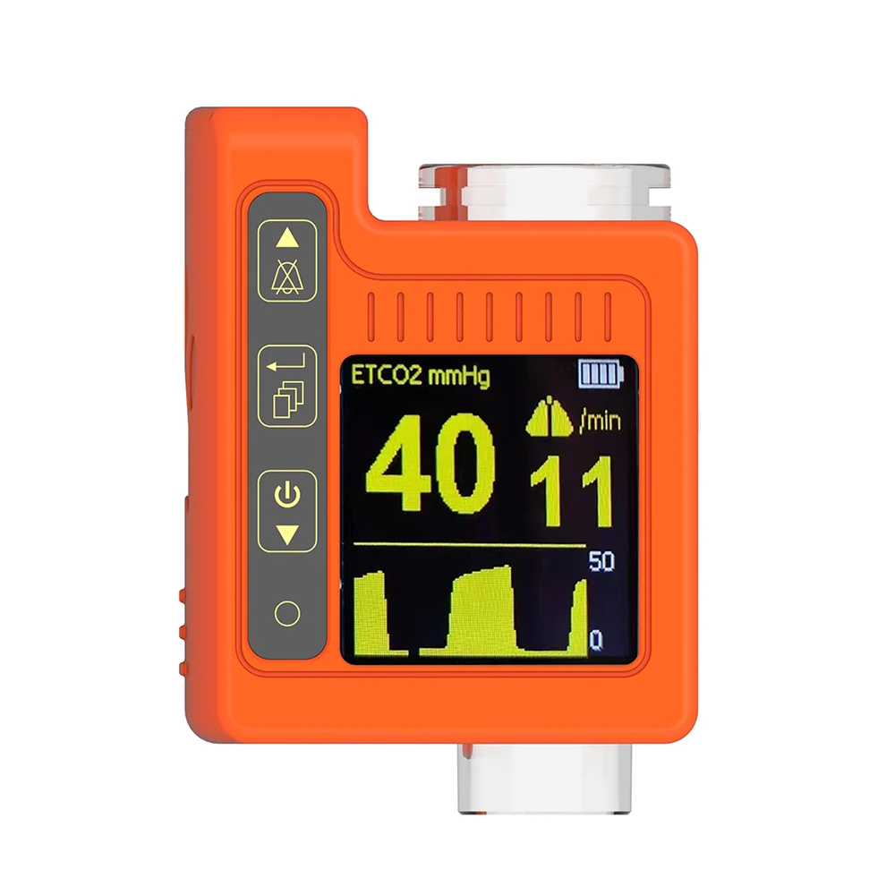 Detector de Gas, probador de dióxido de carbono, Detector de dióxido de carbono Visible, módulo de extremo de respiración para uso de mascotas, accesorios de clínica - imagen 3