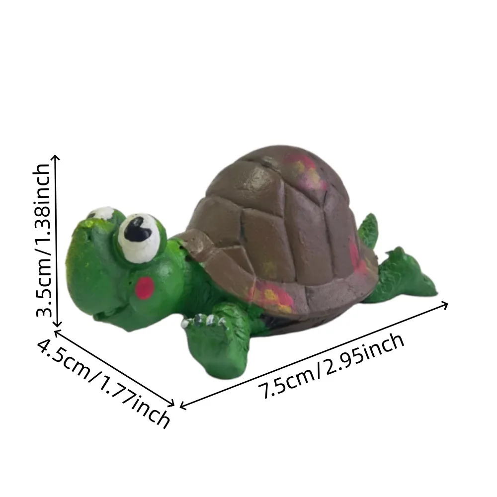 Figura tortuga marina para acuario – Decoración realista - imagen 4