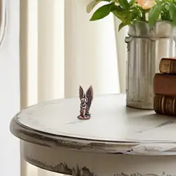 Estatuilla de Ángel rezando, estatua de ala de Ángel, recuerdos creativos decorativos, escultura de latón para mesa de centro, entrada y dormitorio