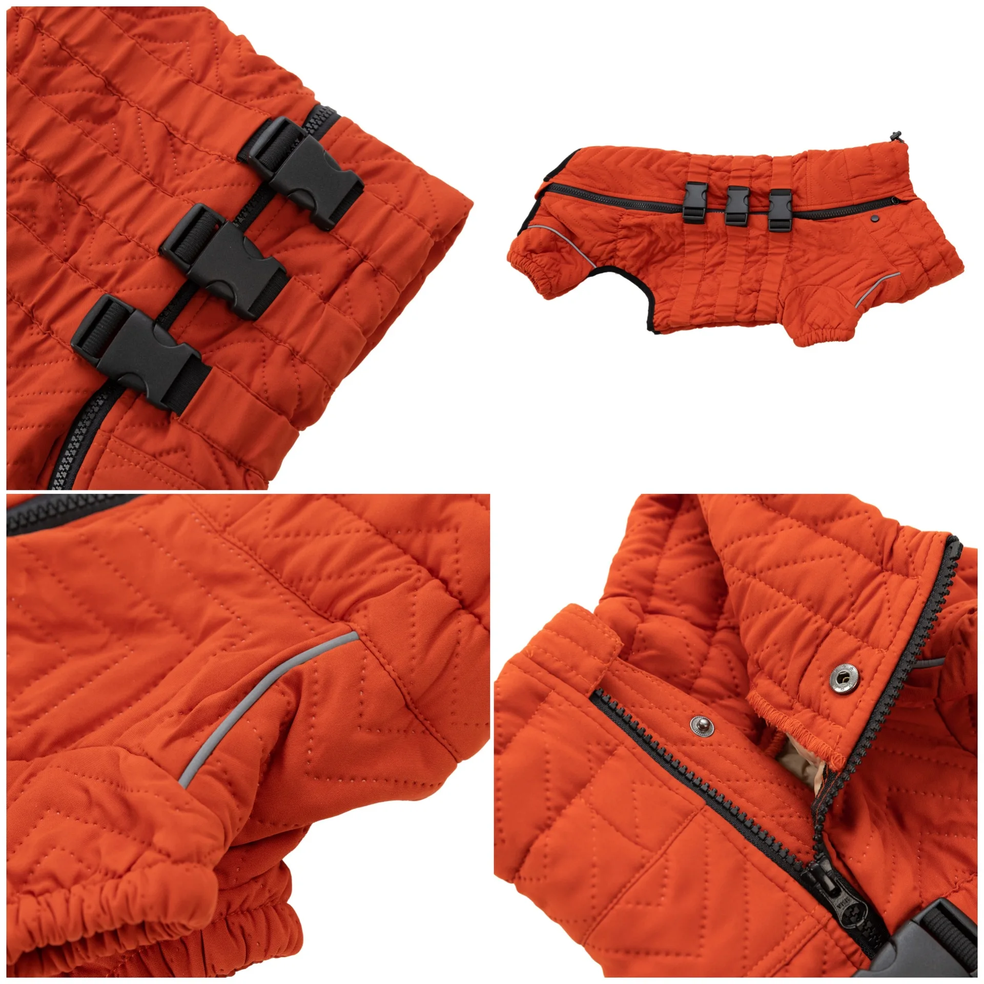 Nueva ropa de algodón impermeable para perros, chaqueta cálida para mascotas, productos para mascotas a prueba de viento gruesos de invierno - imagen 4