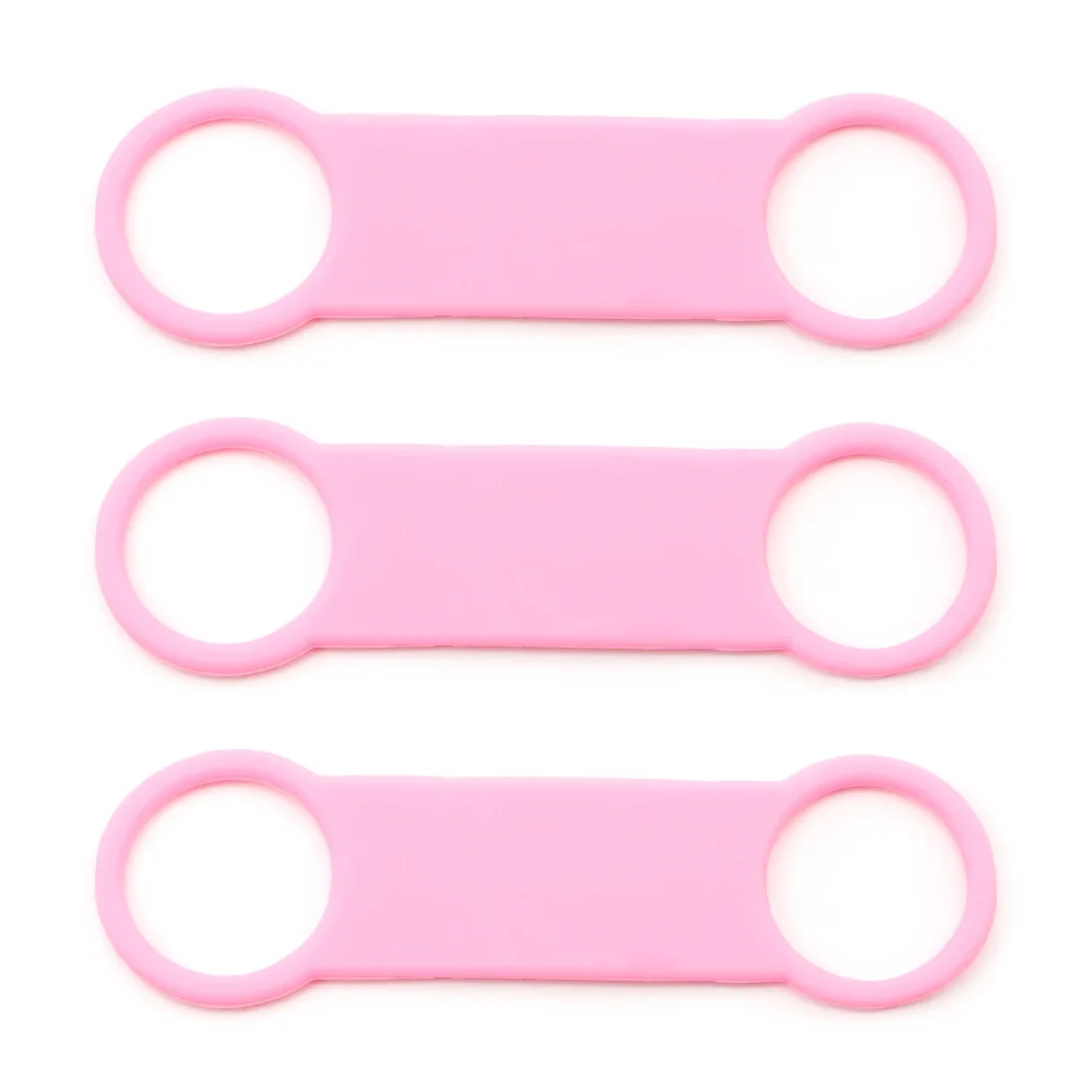 Placa de identificación de silicona para perros y gatos, placa de goma extensible antipérdida, 100 piezas - imagen 4