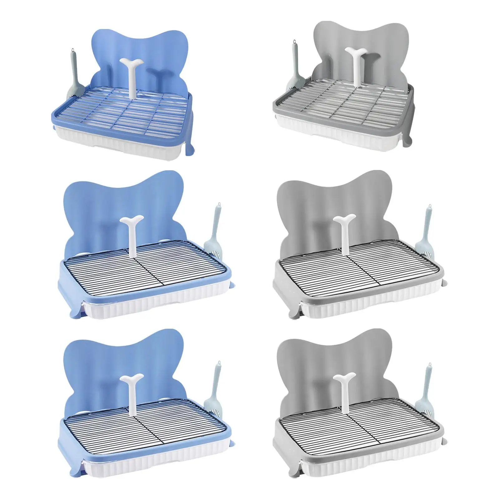 Dog Toilet Sturdy Urine Pad Training Tool Waterproof Fast Cleaning with Splash