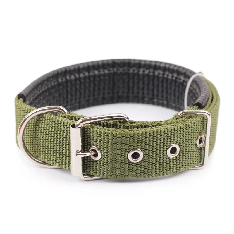 Collar de nailon ajustable para perros: Collar de entrenamiento cómodo y duradero para perros pequeños, medianos y grandes, accesorios para mascotas - imagen 2