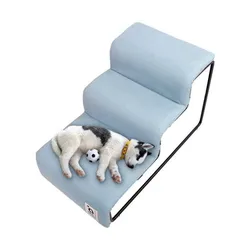 Escalera 3 escalones para gato y perro – Plegable y lavable