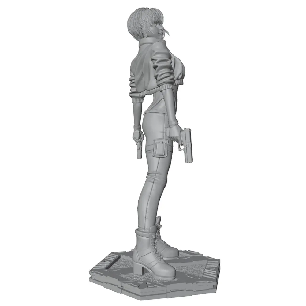 Miniatura GK 1/24 – Figura anime sin montar para coleccionistas - imagen 4