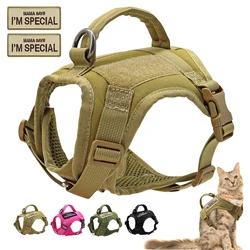 Arnés militar nylon ajustable para gatos y perros pequeños