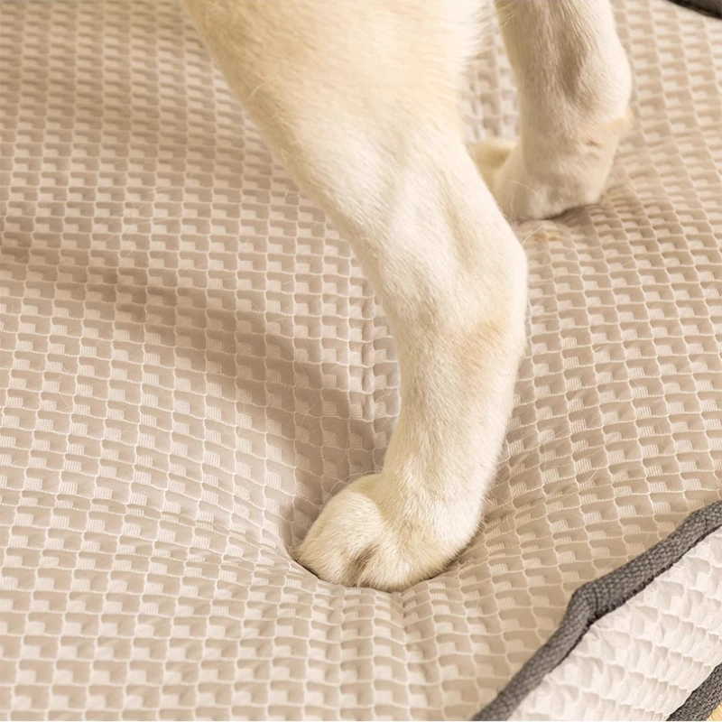 Perrera ortopédica para perros y gatos, estera para dormir de verano para proteger la columna vertebral, accesorios para el hogar, cama grande para perros, colchón cómodo para dormir - imagen 5