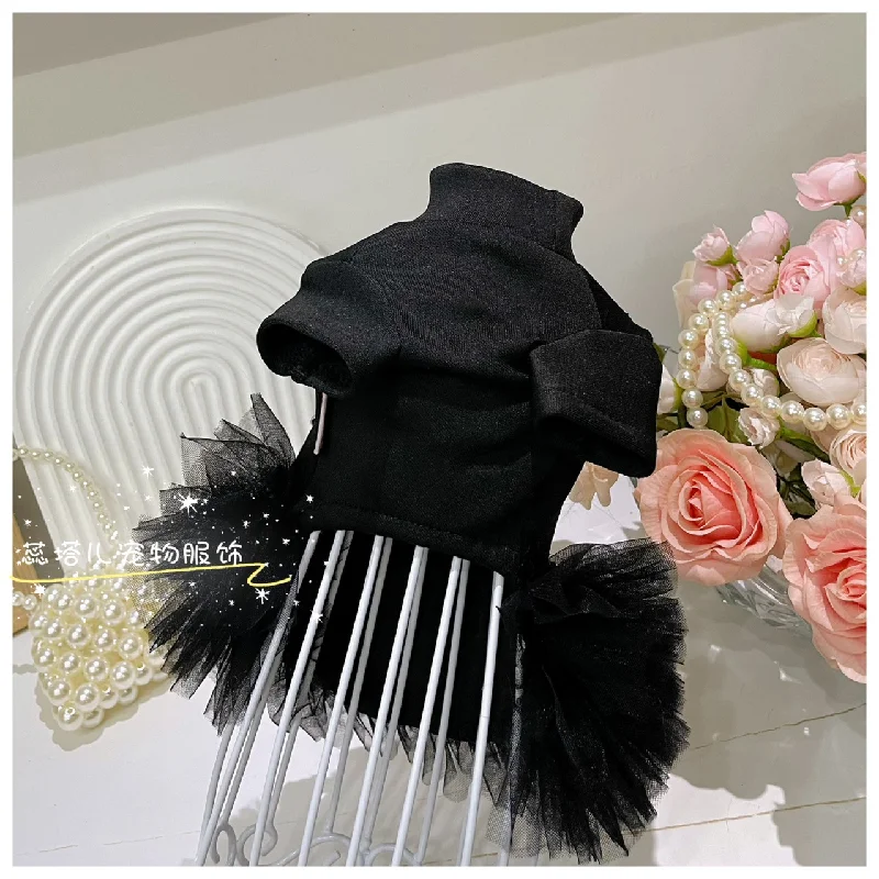 Vestido fiesta para perros pequeños – Estilo princesa para bodas y fiestas - imagen 4