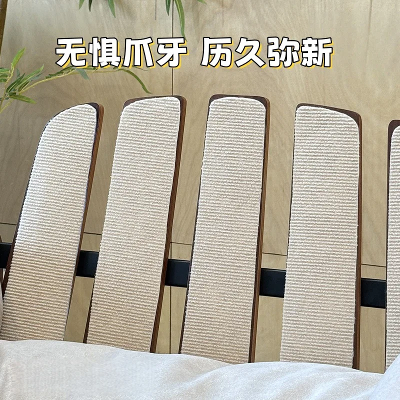 Sofá de lujo de madera maciza Natural para gatos, nido para mascotas resistente al desgaste y sin roturas, sofá Universal para perros para dormir en todas las estaciones - imagen 3