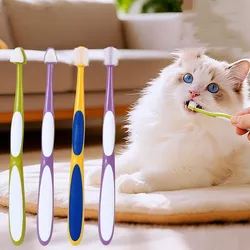 Cepillo dental para perros 360 grados – limpieza bucal suave y eficaz