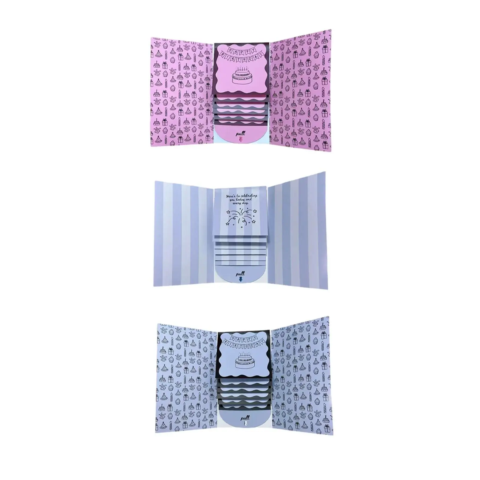 Libreto de tarjetas de regalo en cascada, tarjetero de regalo, almacenamiento, tarjetero de bricolaje, libro