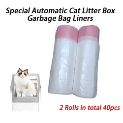 Revestimientos desechables para caja de arena de gatos – 2 rollos