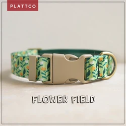 Collar de nailon ajustable para perros y gatos suave cómodo