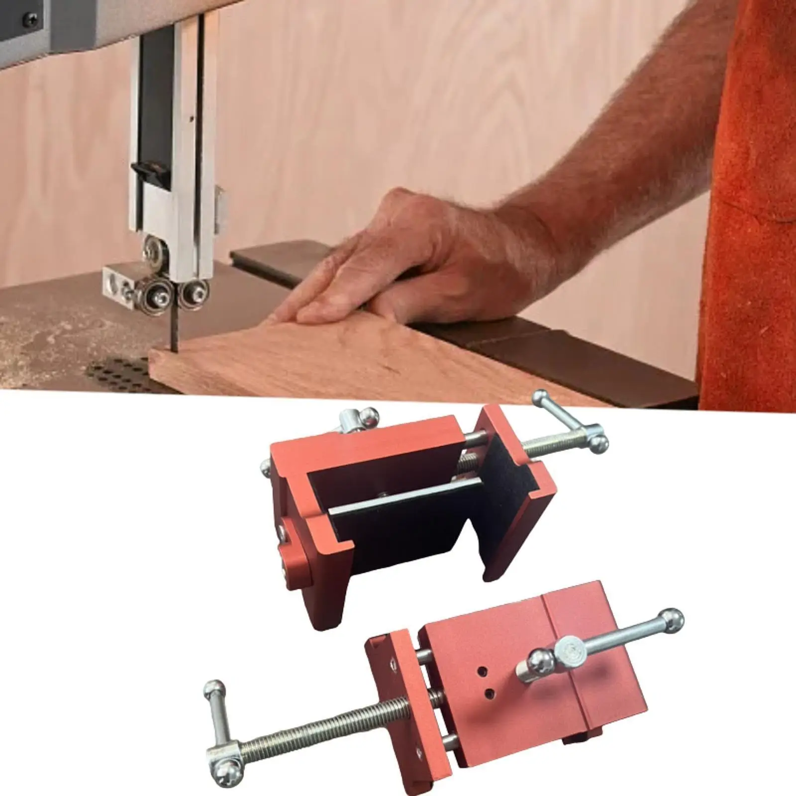 2Pcs Cabinet Clamps Sturdy Metal Carpentry Cabinet Tools Install Cabinet Tools Easy to Use Adjustable Cabinet Face Frame Clamps