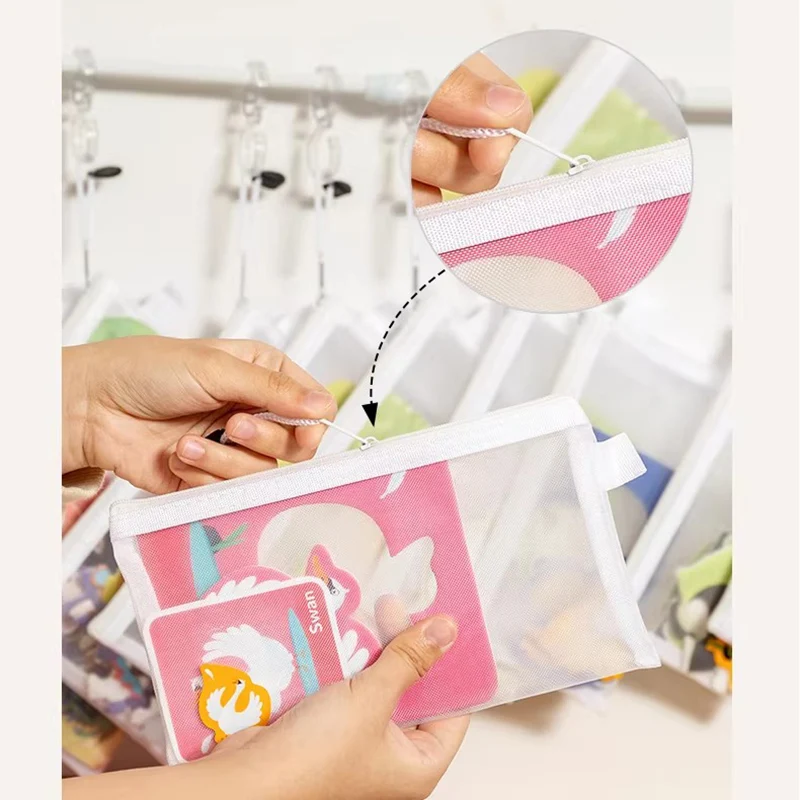 Bolsa de malla transparente impermeable