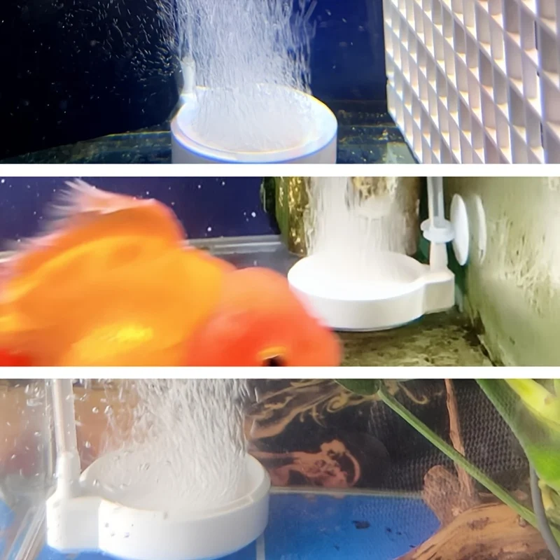 Acuario para pecera, burbuja de aire creciente, piedra de aire, aireador de oxígeno, bomba de estanque, accesorios de oxígeno hidropónico, suministros para peces - imagen 3